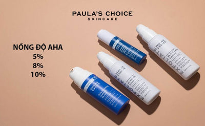 Cách chọn nồng độ AHA phù hợp với da
